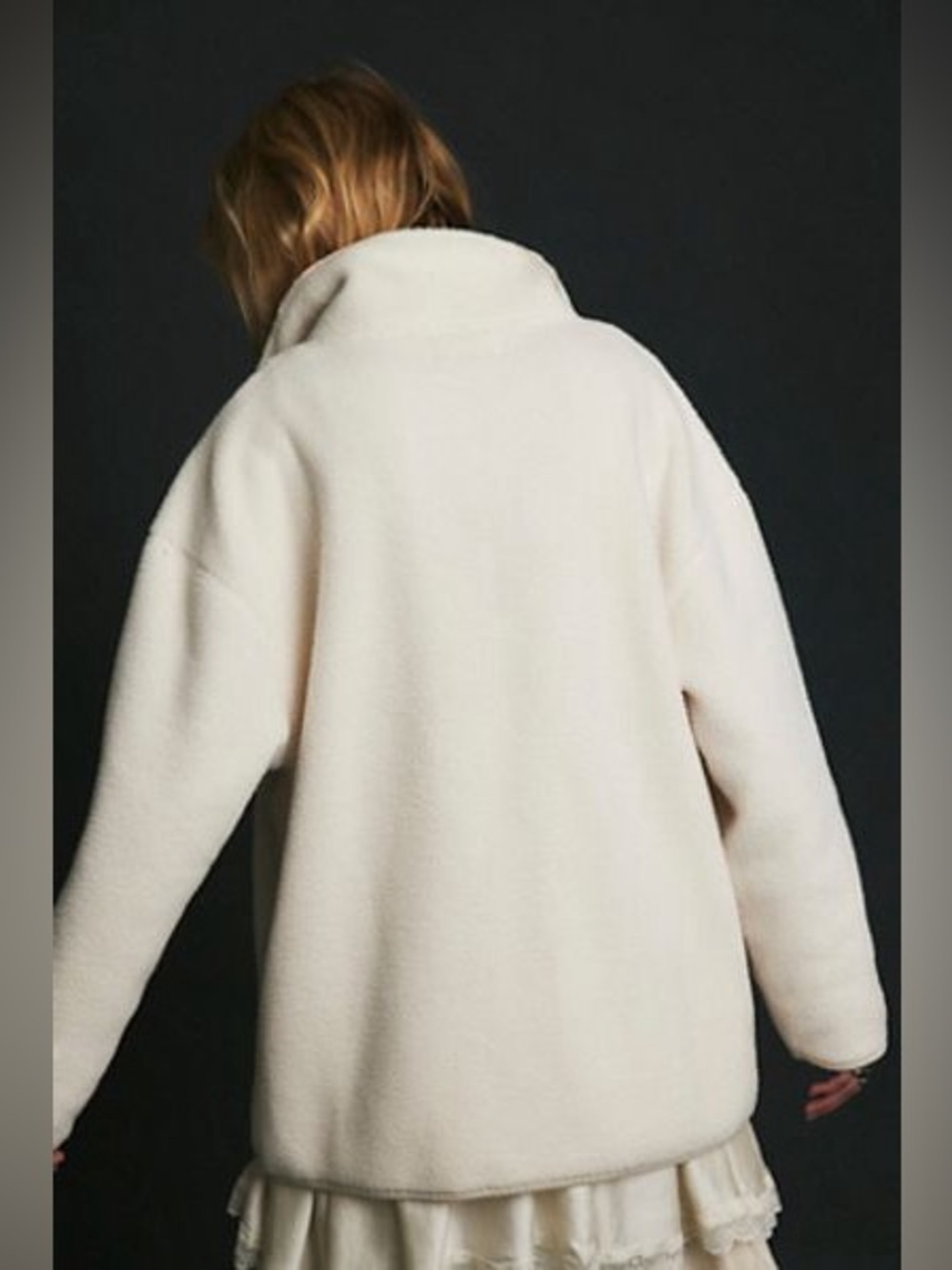 NWT Free People Coco Faux Shera Pullover - Picture 4 of 16